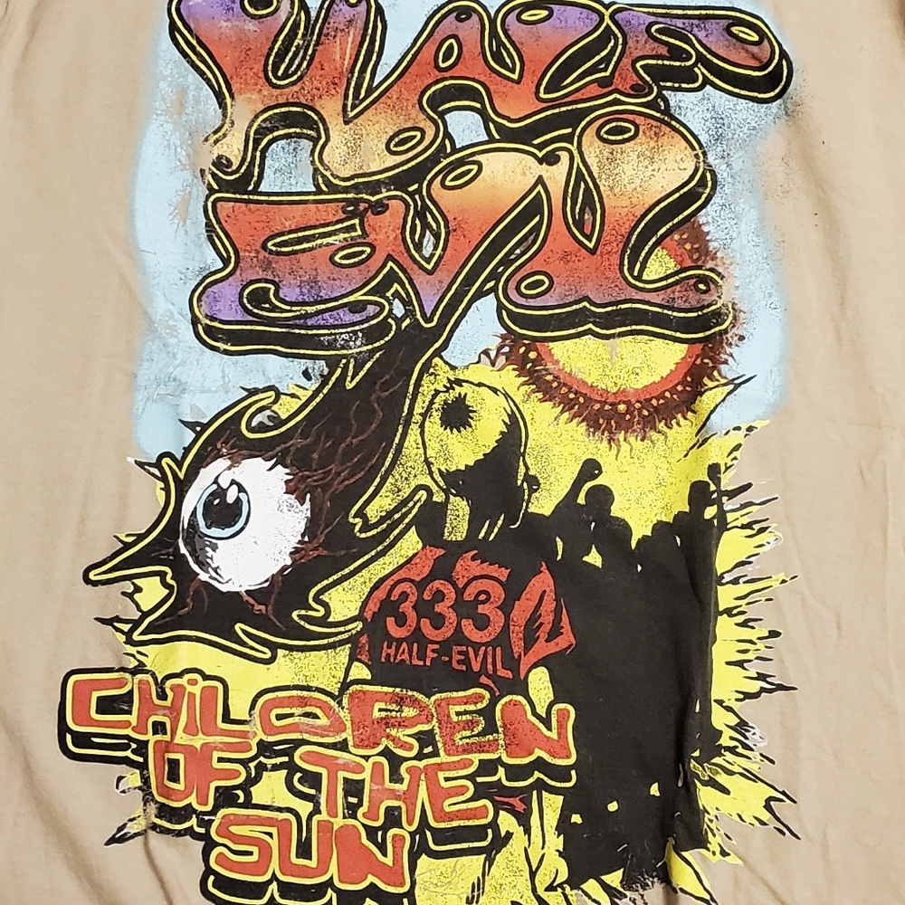 Half Evil Children of‎ the Sun Hellstar Tee Shirt SZ:L